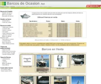 Barcosdeocasion.net(Barcos de Ocasión) Screenshot