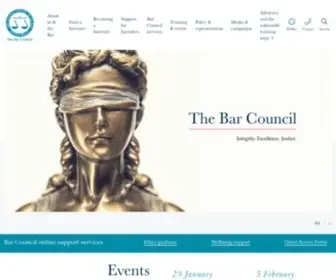 Barcouncil.org.uk(The Bar Council) Screenshot