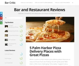 Barcritic.com(Bar Critic) Screenshot