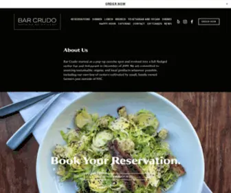 Barcrudobk.com(Bar Crudo) Screenshot