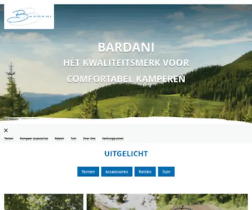 Bardani.nl(Bardani NL Bardani) Screenshot