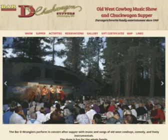 Bardchuckwagon.com(BAR D Chuckwagon) Screenshot