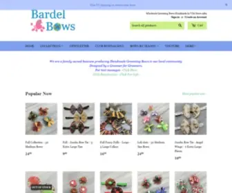 Bardelbows.com(Bardel Bows) Screenshot