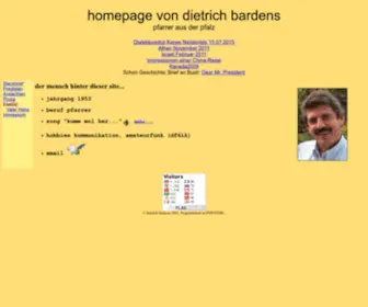 Bardens.de(Dietrich bardens) Screenshot