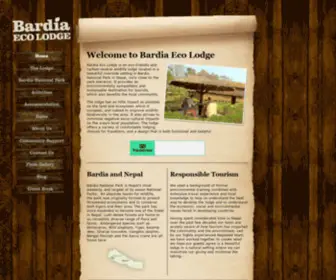 Bardiaecolodge.com(Bardia Eco Lodge) Screenshot
