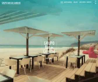 Bardoguincho.pt(Grupo Bar do Guincho) Screenshot