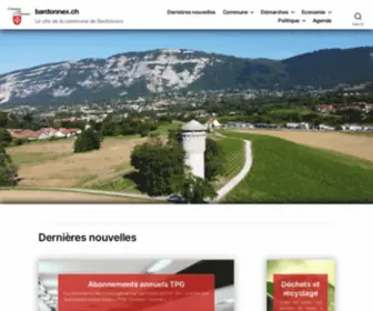 Bardonnex.ch(Bardonnex) Screenshot