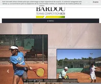 Bardoutennisacademy.com(Grupo de Competición Bardou Tenis) Screenshot