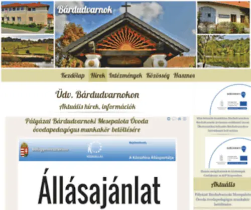 Bardudvarnok.hu(Bárdudvarnok) Screenshot