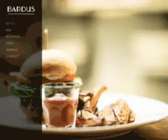 Bardus.no(Restaurant & Bar i Tromsø) Screenshot