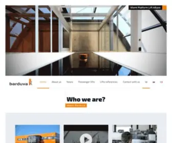 Barduva.eu(Platform Lifts) Screenshot