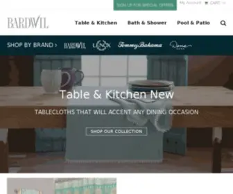 Bardwilhome.com(Shop Lenox Tablecloths) Screenshot