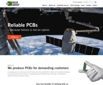 Bareboard.com(Printed circuit boards for demanding customers) Screenshot