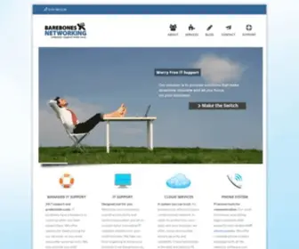 Barebonesnetworking.com(IT Support & Consulting in Los Angeles) Screenshot