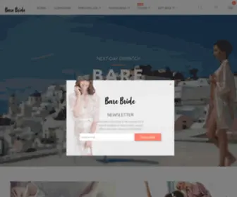 Barebride.com.au(Bridal Robes) Screenshot