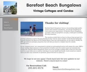 Barefootbeachbungalows.com(Barefoot Beach Bungalows) Screenshot