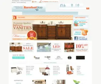 Barefootfloor.com(Compare Prices on Home Improvement) Screenshot