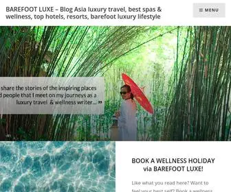 Barefootluxe.net(BAREFOOT LUXE) Screenshot