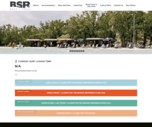 Barefootskiranch.com(BSR Cable Park) Screenshot