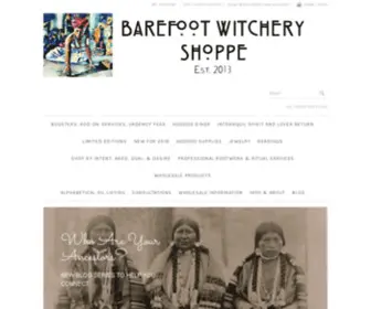 Barefootwitcheryshoppe.com(The Barefoot Witchery Shoppe) Screenshot