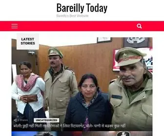 Bareillytoday.com(Bareilly Today) Screenshot
