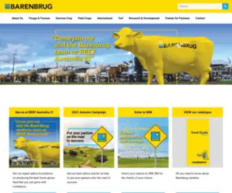 Barenbrug.com.au(Barenbrug Australia) Screenshot