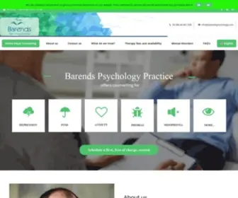 Barendspsychology.com(Online expat counseling for people around the globe) Screenshot