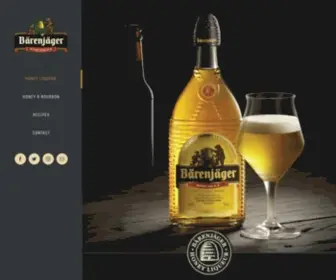 Barenjagerhoney.com(Discover Bärenjäger Honey Liqueur) Screenshot