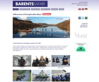 Barentssafari.no(Barentssafari) Screenshot