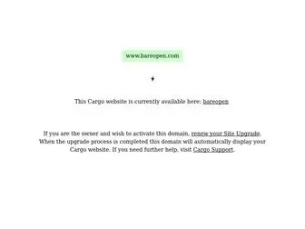 Bareopen.com(Cargo) Screenshot