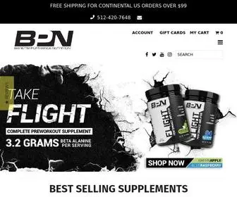 Bareperformancenutrition.com(Bare Performance Nutrition) Screenshot