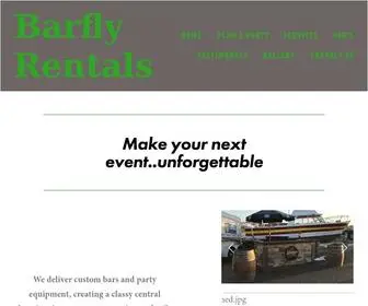 Barflyrentals.com(Barfly Rentals) Screenshot