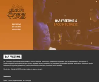 Barfreetime.fi(Bar Freetime) Screenshot