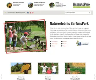 Barfusspark.de(Barfusspark) Screenshot