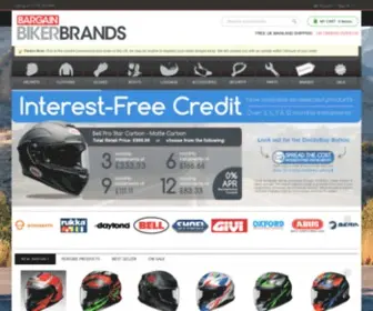 Bargainbikerbrands.com(Bargain Biker Brands) Screenshot