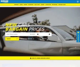 Bargaincarrentals.com.au(Cheap Car Hire Australia) Screenshot