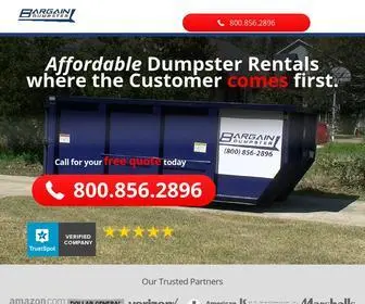 Bargaindumpster.com(Bargain Dumpster) Screenshot