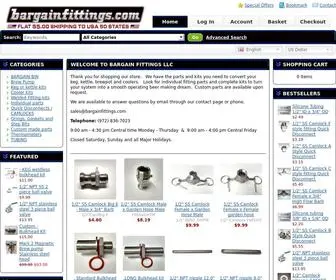 Bargainfittings.com(Bargain Fittings) Screenshot