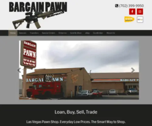 Bargainpawn.com(Bargain Pawn) Screenshot