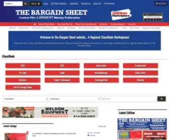 Bargainsheet.net(The Bargain Sheet) Screenshot