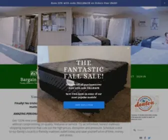 Bargainsleepcenter.com(Bargain Sleep) Screenshot