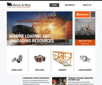 Bargeandshipaccess.com(Barge and ship access) Screenshot