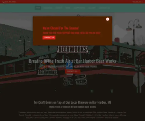 Barharborbeerworks.com(Barharborbeerworks) Screenshot