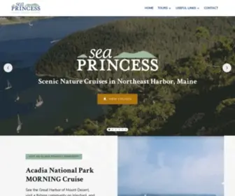 Barharborcruises.com(Sea Princess Cruises) Screenshot