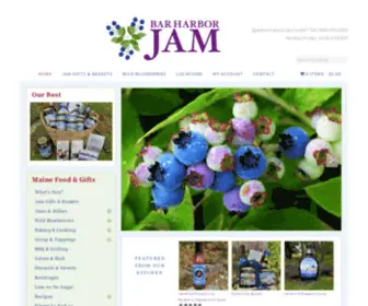 Barharborjam.com(Bar Harbor Jam Company) Screenshot