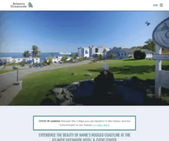 Barharbormainehotel.com(The Atlantic Oceanside) Screenshot