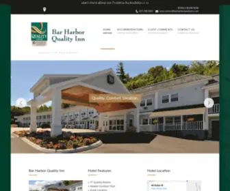 Barharborqualityinn.com(Bar Harbor Hotels) Screenshot