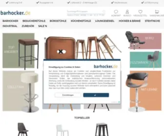 Barhocker.de(Riesen Auswahl Barhocker & Barst) Screenshot