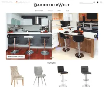Barhockerwelt.de(Barhocker aus Leder) Screenshot