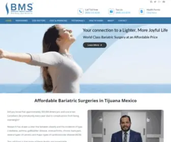 Bariatricmexicosurgery.com(BMS) Screenshot